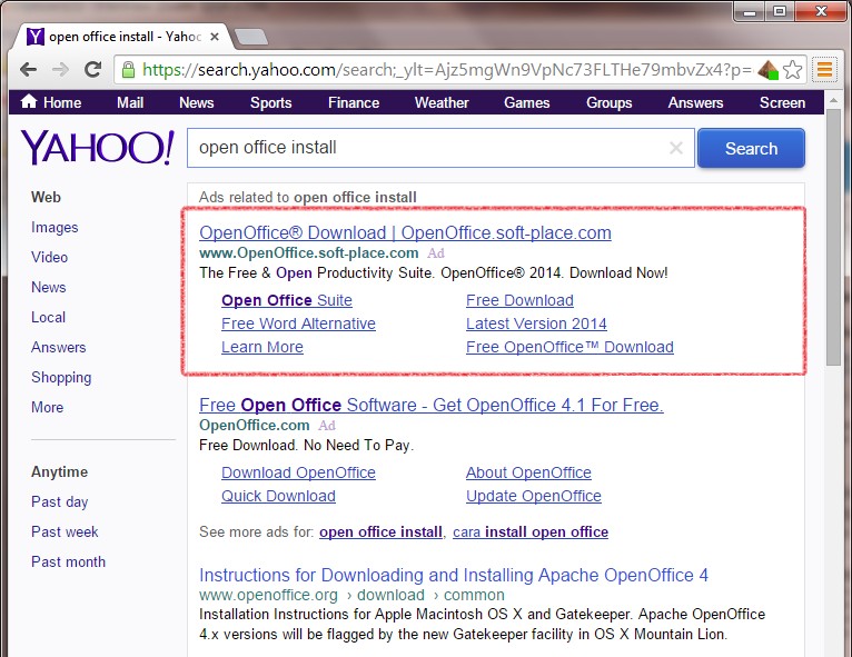 OpenOffice - A popular open source productivity suite.